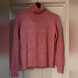 LOFT Pink Turtleneck Sweater